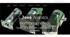 Desktop Screenshot of electroimanesjove.com